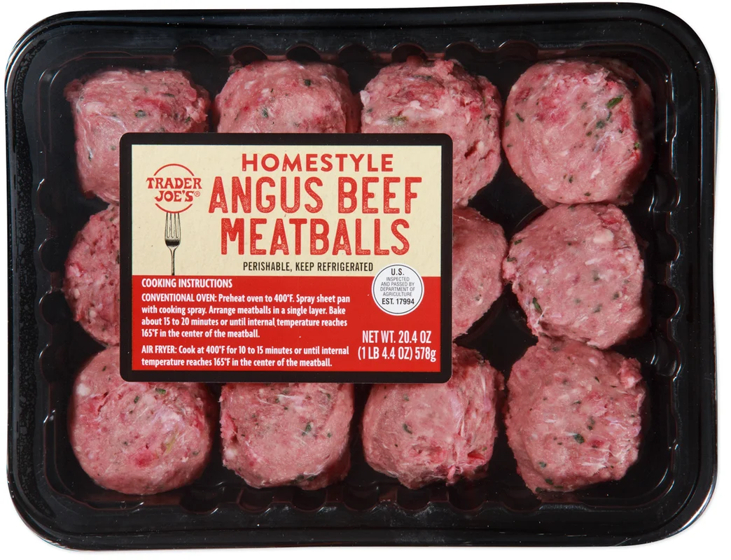 Homestyle Angus Beef Meatballs