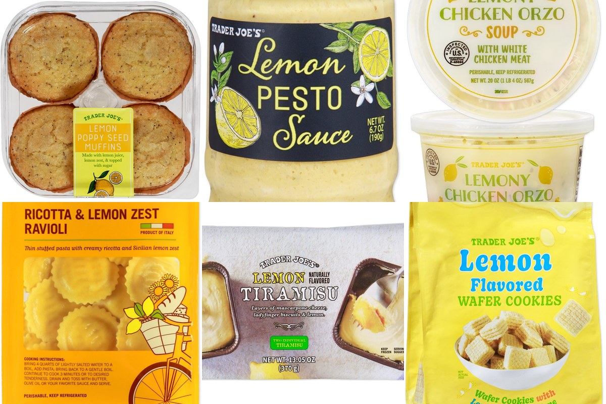 12 Trader Joe's Lemon Treats, Taste-Tested and Ranked from Tart to Totally Addictive