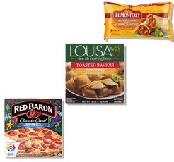 El Monterey Family Pack Burritos 30.4-32 oz, Red Baron Pizza 15.77-22.63 oz or Louisa Pasta 14-19 oz