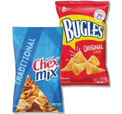 Chex Mix, Bugles or Gardetto's 7-8.7 oz