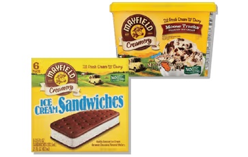 Mayfield Ice Cream 48 oz or novelties 6 ct
