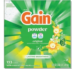 Gain Powder Laundry Detergent 123 oz