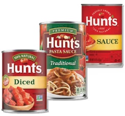 Hunt's Pasta Sauce 24 oz or tomatoes or sauce 14.5-15 oz