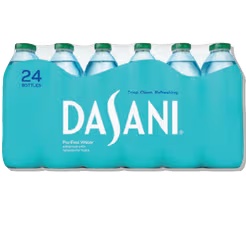 24 Pk Dasani Water 16.9 oz btls