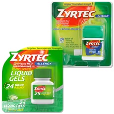 Zyrtec Allergy 12-60 ct