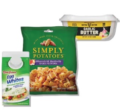 Better Butter Spread 4.5-6.2 oz, Simply Potatoes 20 oz or Bob Evans Egg Whites 16 oz