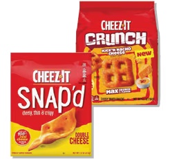 Cheez-It Crunch'd or Snap'd 6.5-7.5 oz