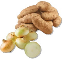 3 lb Bag Vidalia Sweet Onions or 5 lb Bag Russet Potatoes