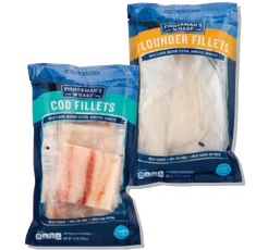 Fisherman's Wharf Cod, Flounder or Tilapia Fillets 12-16 oz