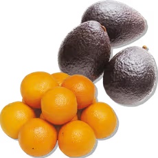 Hass Avocados from Mexico, Navel Oranges, Tangelos or Mangos