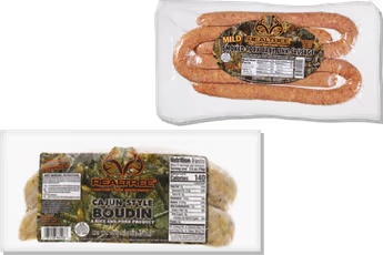 Realtree Smoked Sausage 12-14 oz or Boudin Smoked Sausage 12 oz