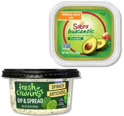 Fresh Cravings Dips 10-11 oz or Sabra Guacamole 7 oz
