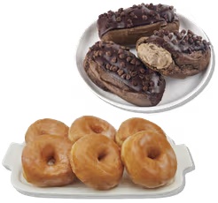 Donuts 6 ct or Mini Eclairs 5 ct