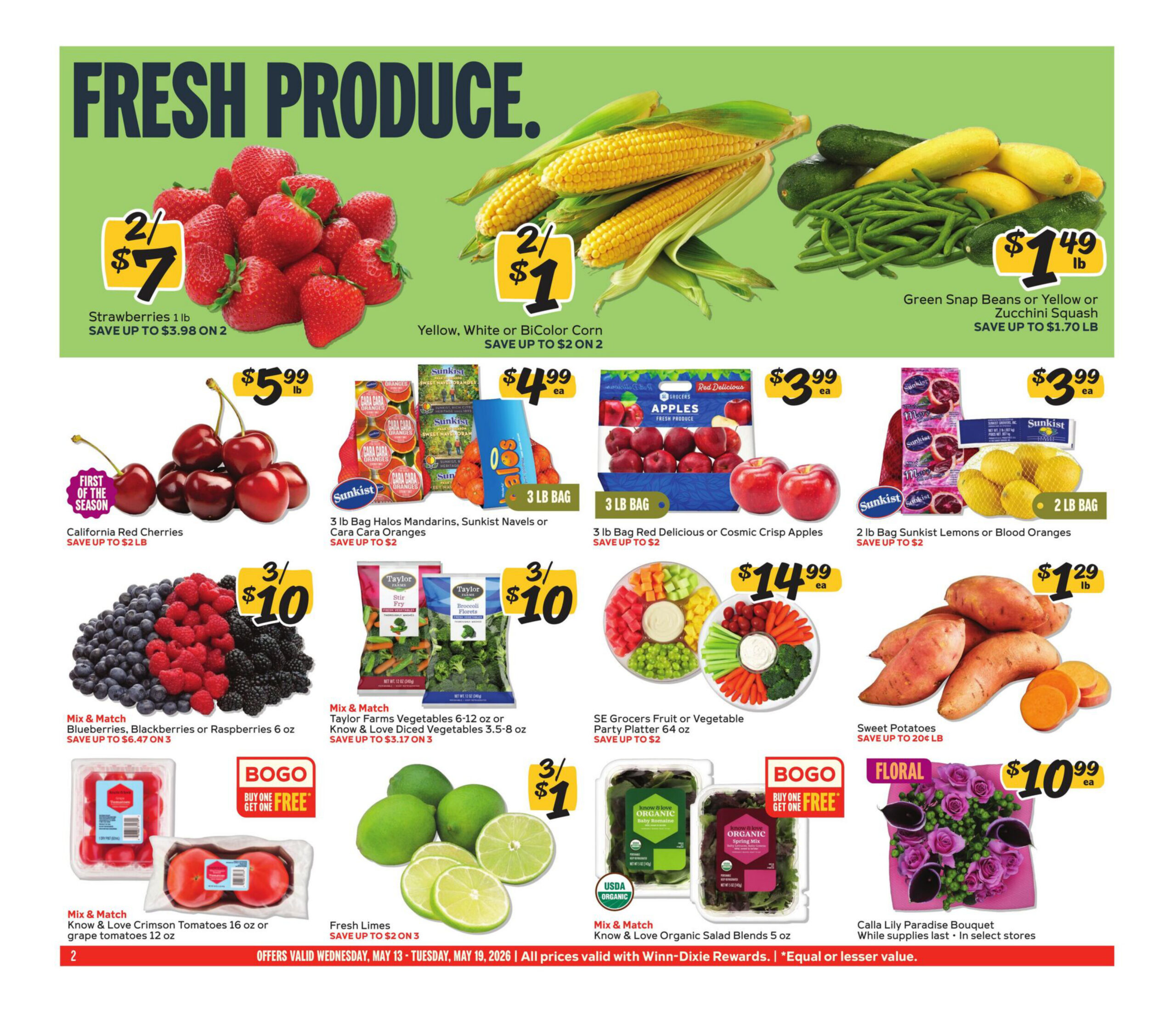 Winn-Dixie Weekly Ad Page 2