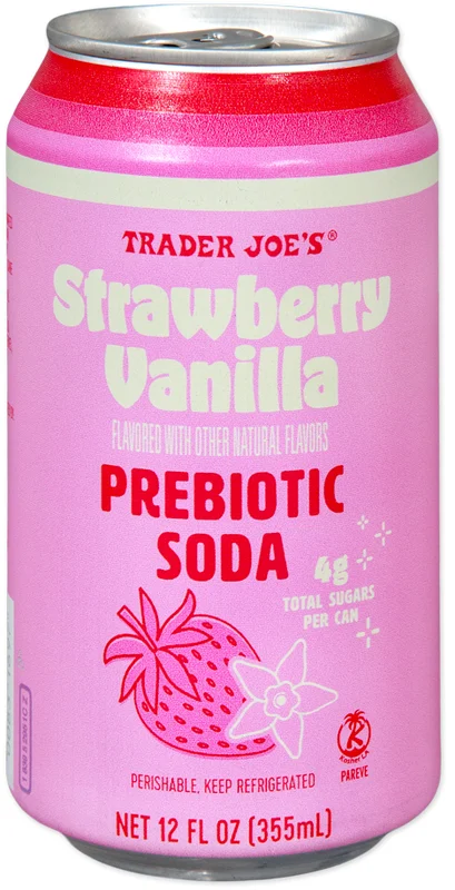 Prebiotic Strawberry Soda