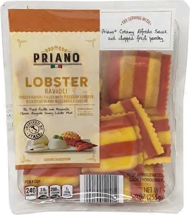 Priano Lobster Ravioli