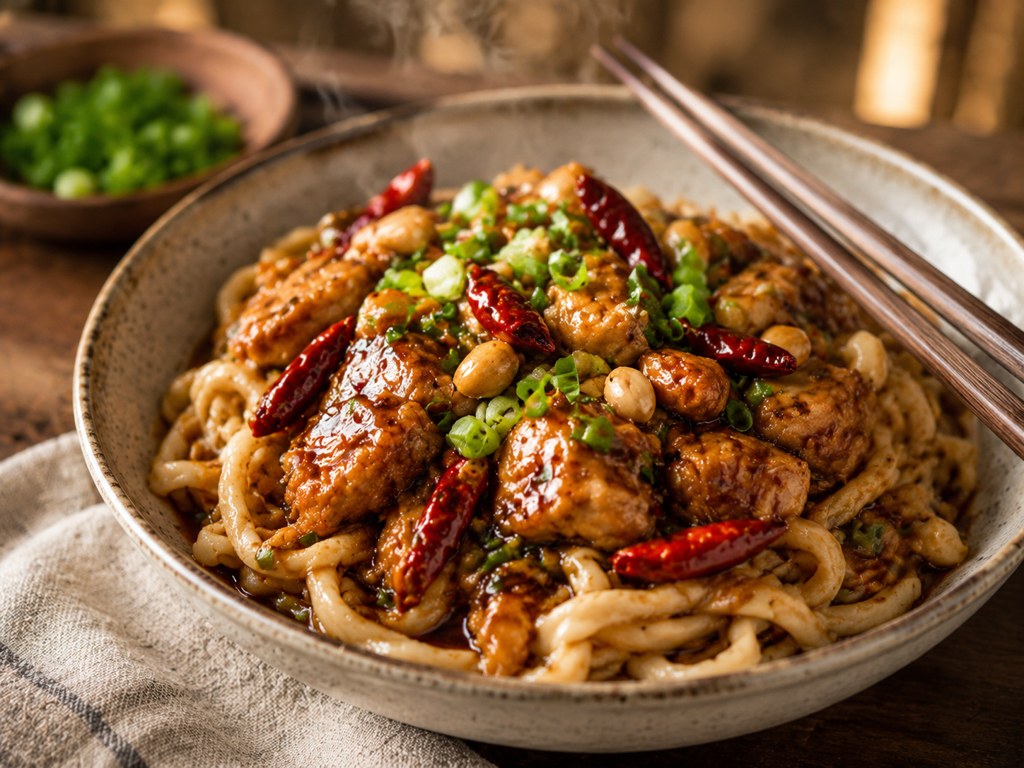 Kung Pao Chicken Noodle Bowls - in store