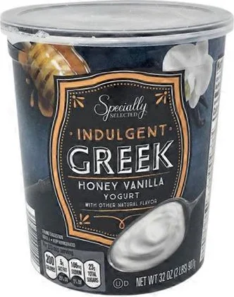 Specially Selected Indulgent Greek Yogurt Honey Vanilla