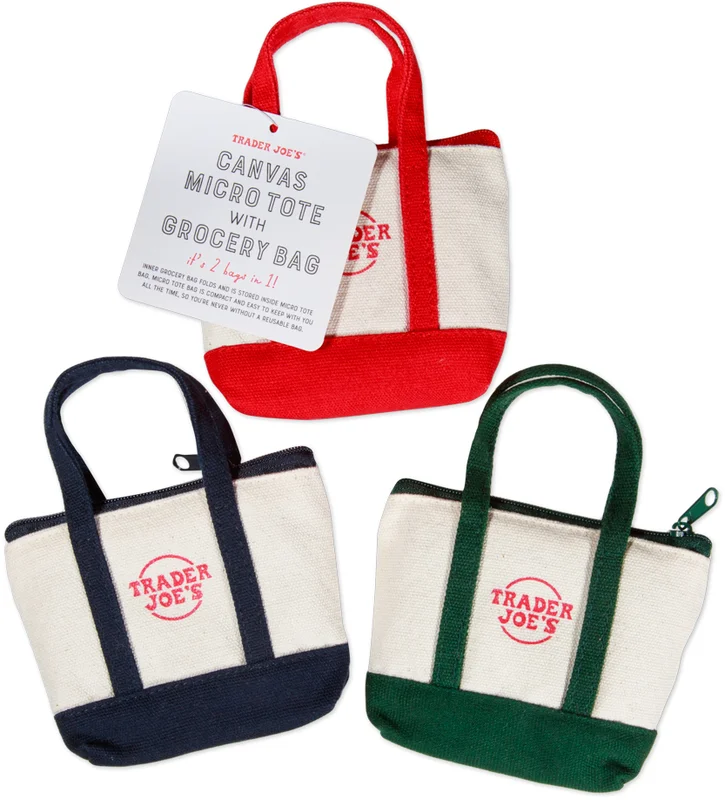 Striped Mini Tote Bag