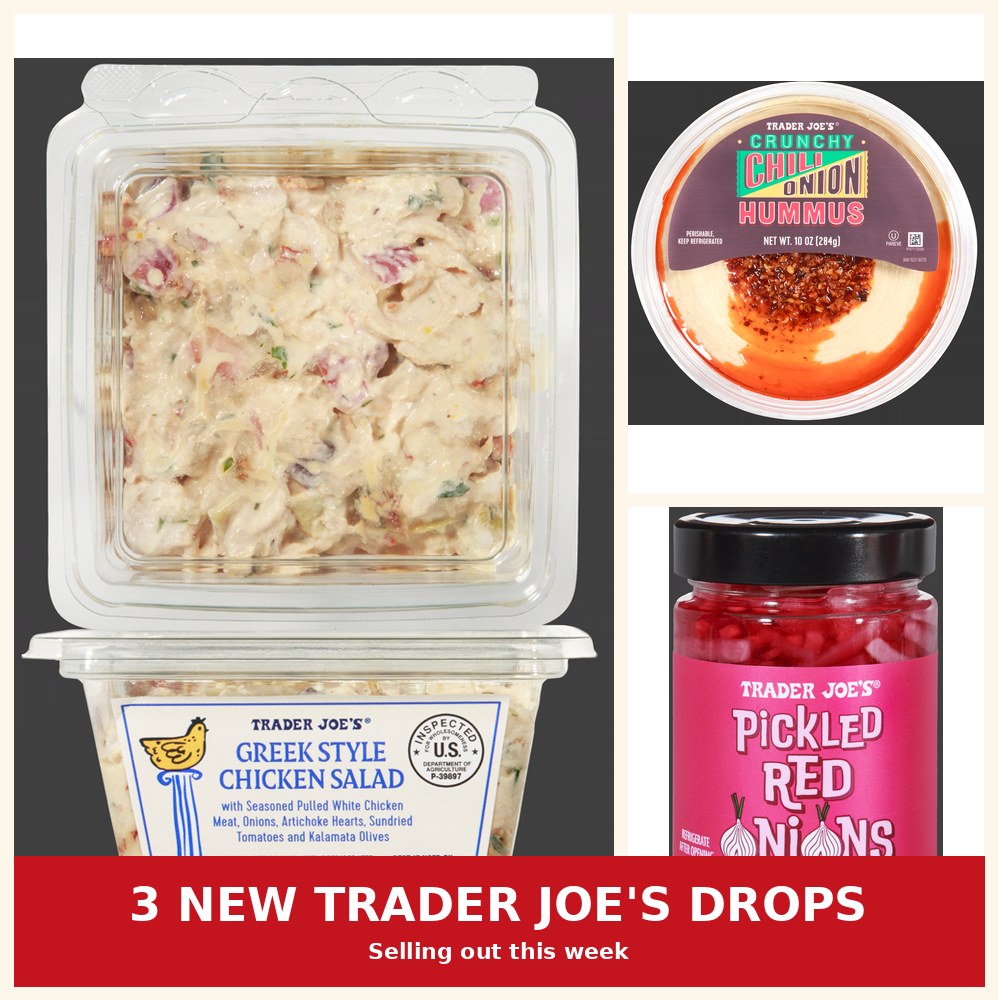 Three new Trader Joe's drops selling out this week