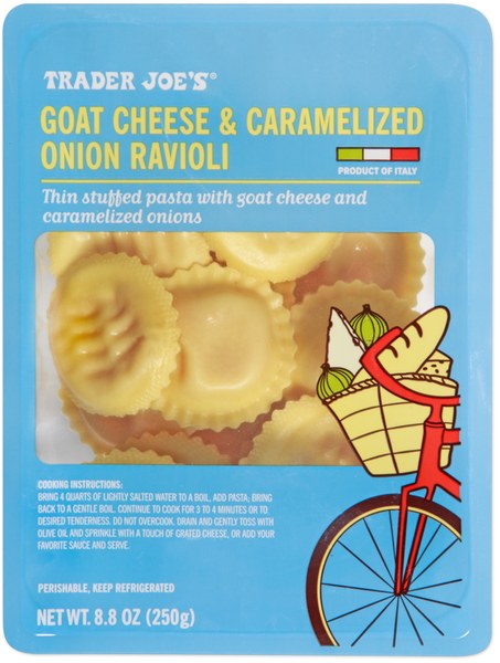 Goat Cheese & Caramelized Onion Ravioli