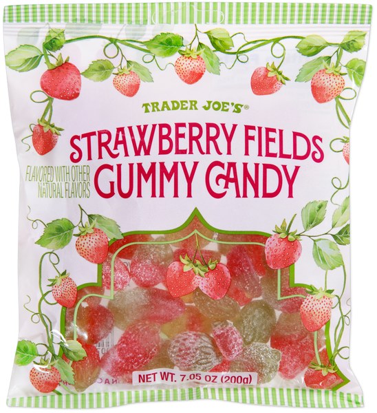 Trader Joe’s Strawberry Fields Gummy Candy Reviewed!