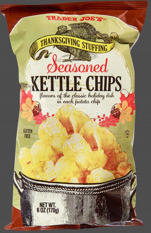 Thanksgiving Stuffing Seasoned Kettle Chips at Trader Joe's