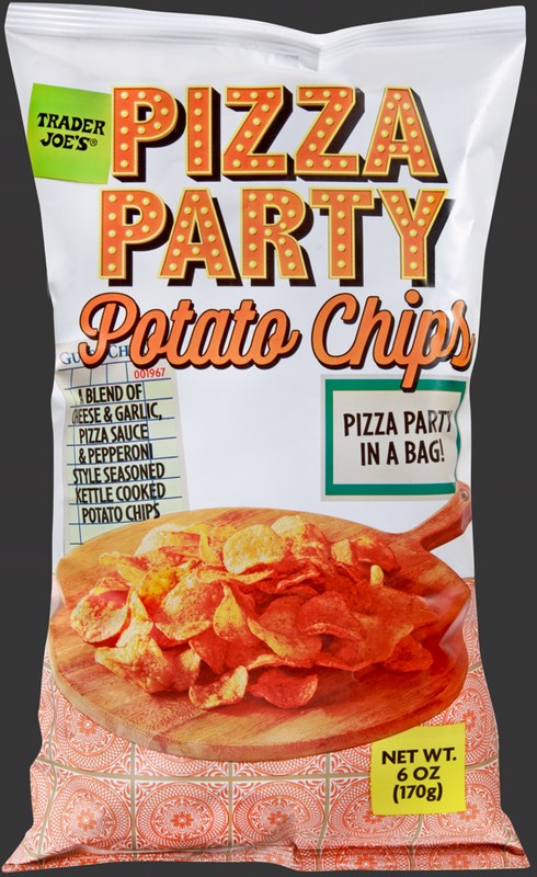 Pizza Party Potato Chips at Trader Joe's