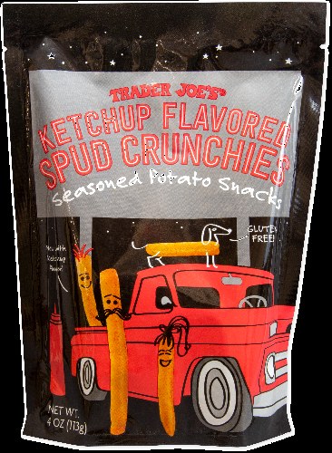 Ketchup Flavored Spud Crunchies at Trader Joe's
