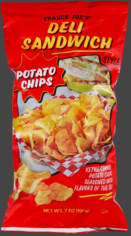 Deli Sandwich Style Potato Chips at Trader Joe's