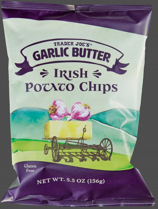 Garlic Butter Irish Potato Chips at Trader Joe's