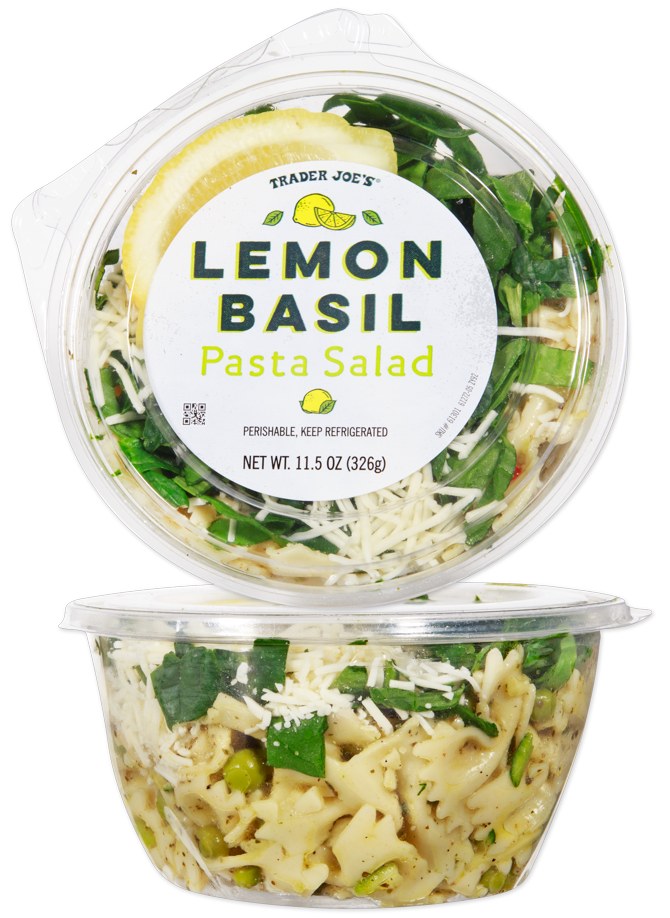 Lemon Basil Pasta Salad at Trader Joe's