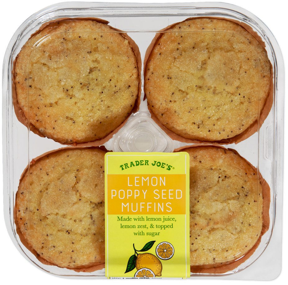 Lemon Poppy Seed Muffins at Trader Joe's