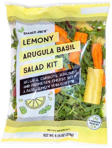 Lemony Arugula Basil Salad Kit at Trader Joe's