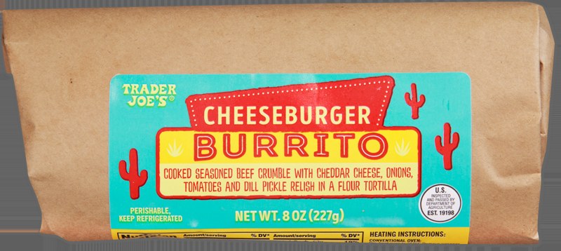 Cheeseburger Burrito