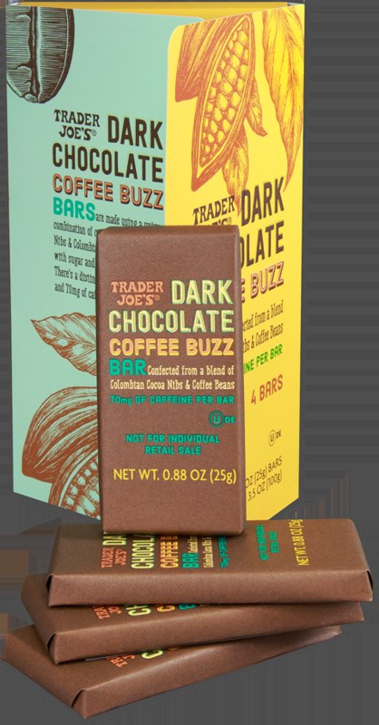 Dark Chocolate Coffee Buzz Bar - in store