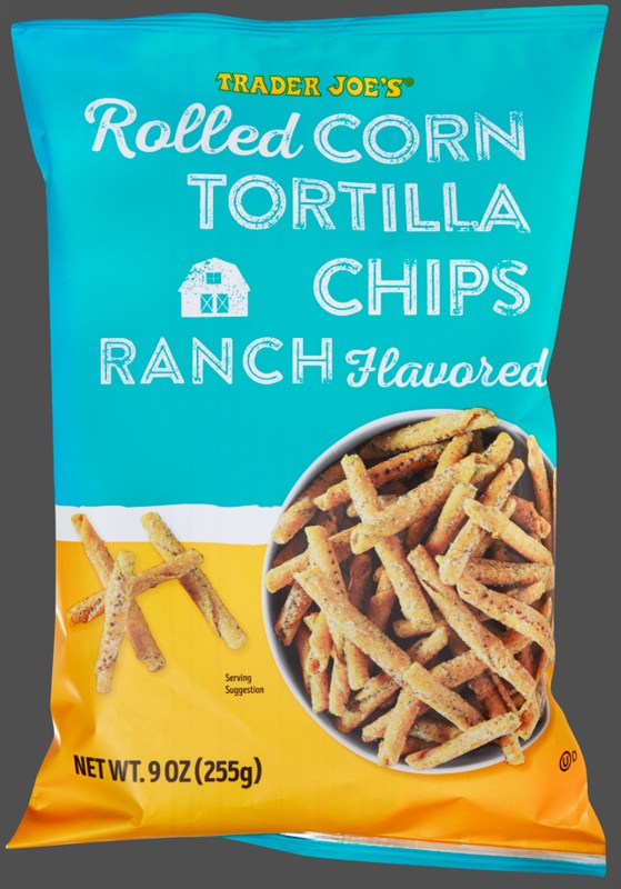 Ranch Flavored Rolled Corn Tortilla Chips - in store