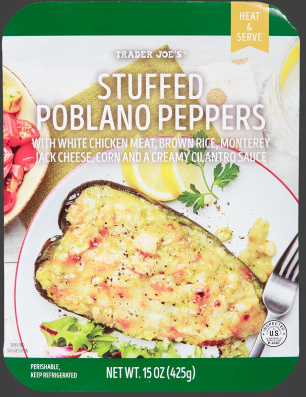 Stuffed Poblano Peppers - in store