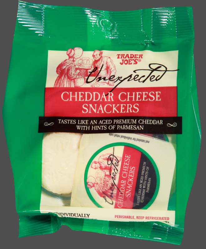 Unexpected Cheddar Cheese Snackers - in store