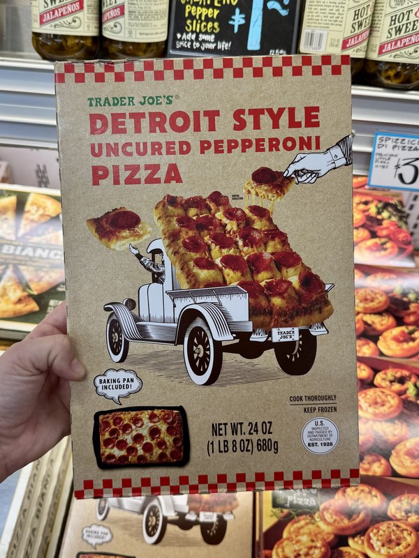 Detroit-Style Pepperoni Pizza
