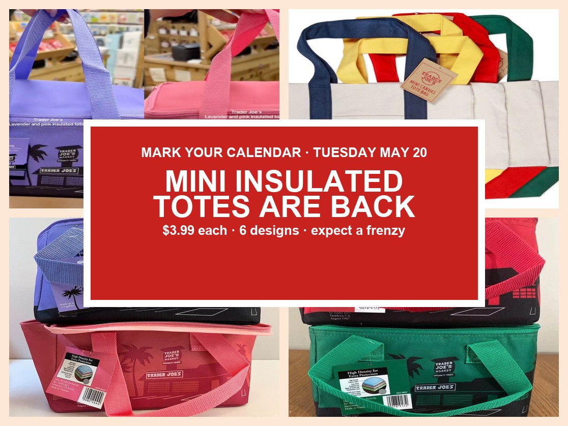 Set Your Alarm: Trader Joe's Viral Summer Fun Mini Insulated Totes Drop Tuesday, May 20 ($3.99) — Plus the Full Tote Drop History