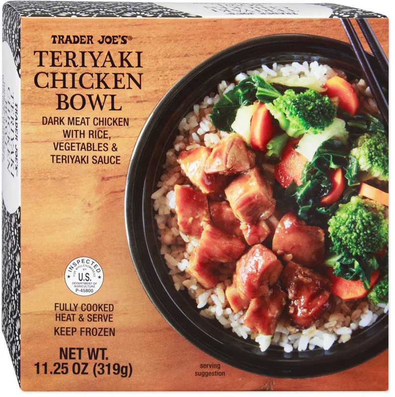 Trader Joe's Frozen Chicken Teriyaki Bowl