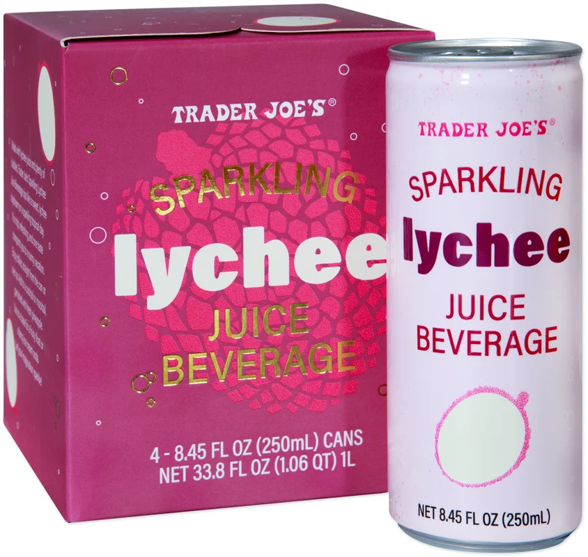 Trader Joe's Sparkling Lychee Juice Beverage