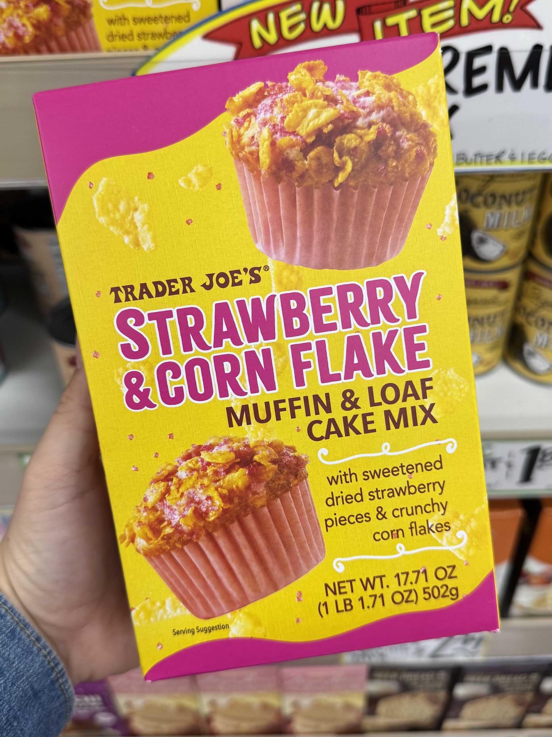 Strawberry & Corn Flake Cake Muffin & Loaf Cake Mix - in store