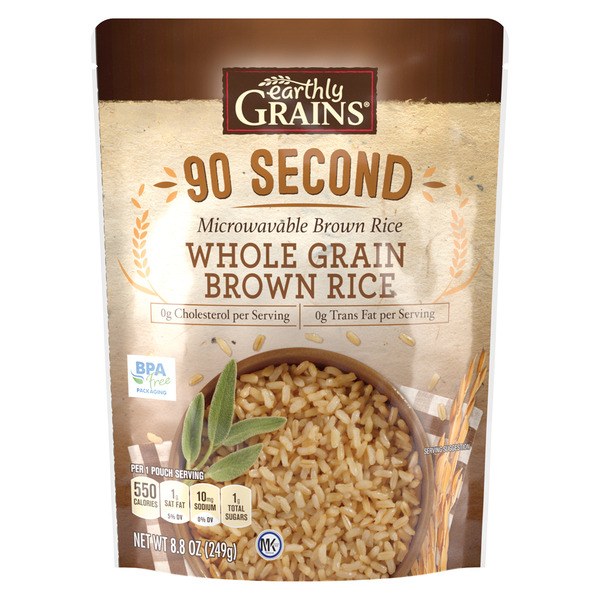 Earthly Grains 90-Second Instant Brown Rice
