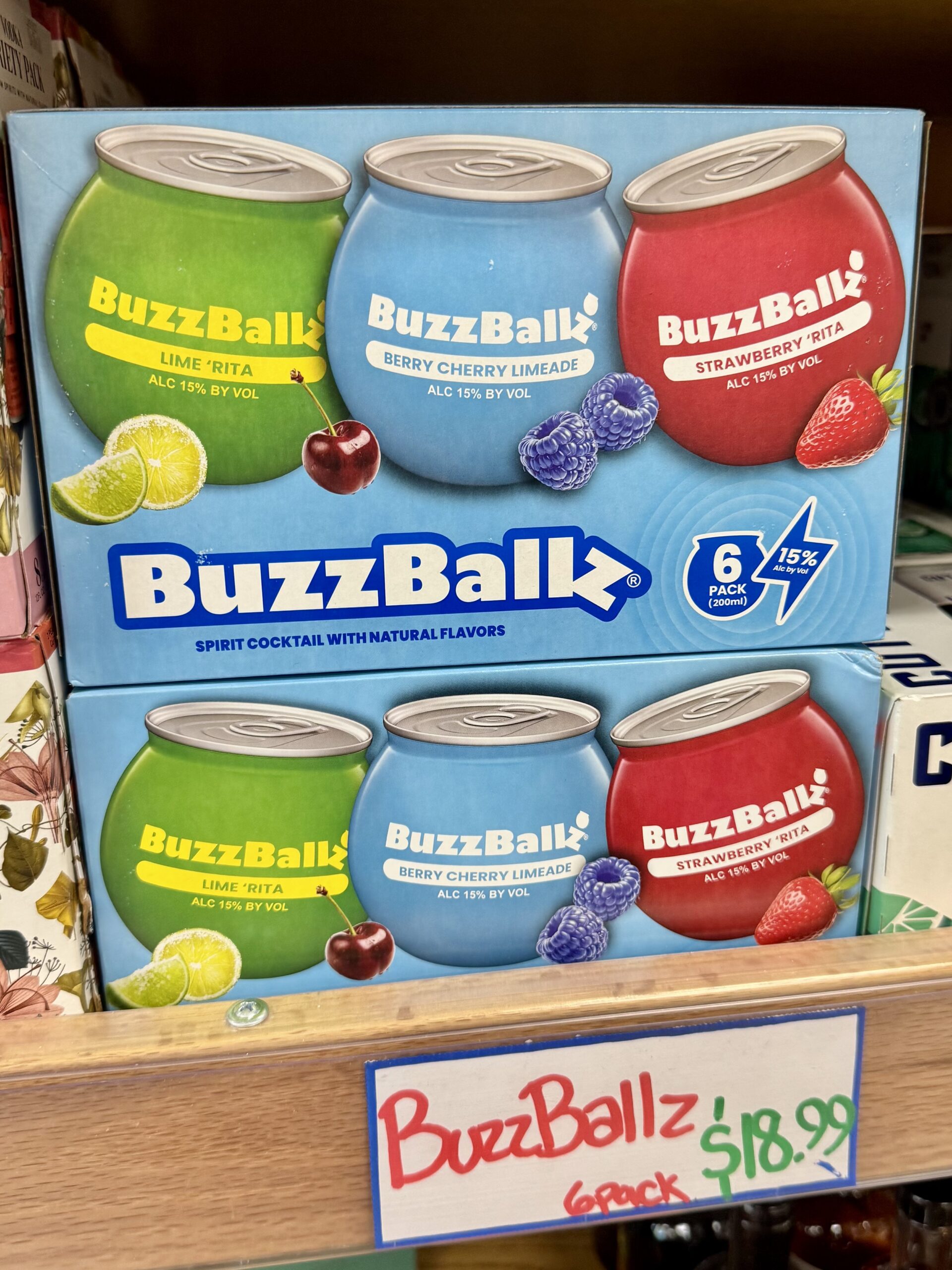 Trader Joe's BuzzBallz 6 Pack