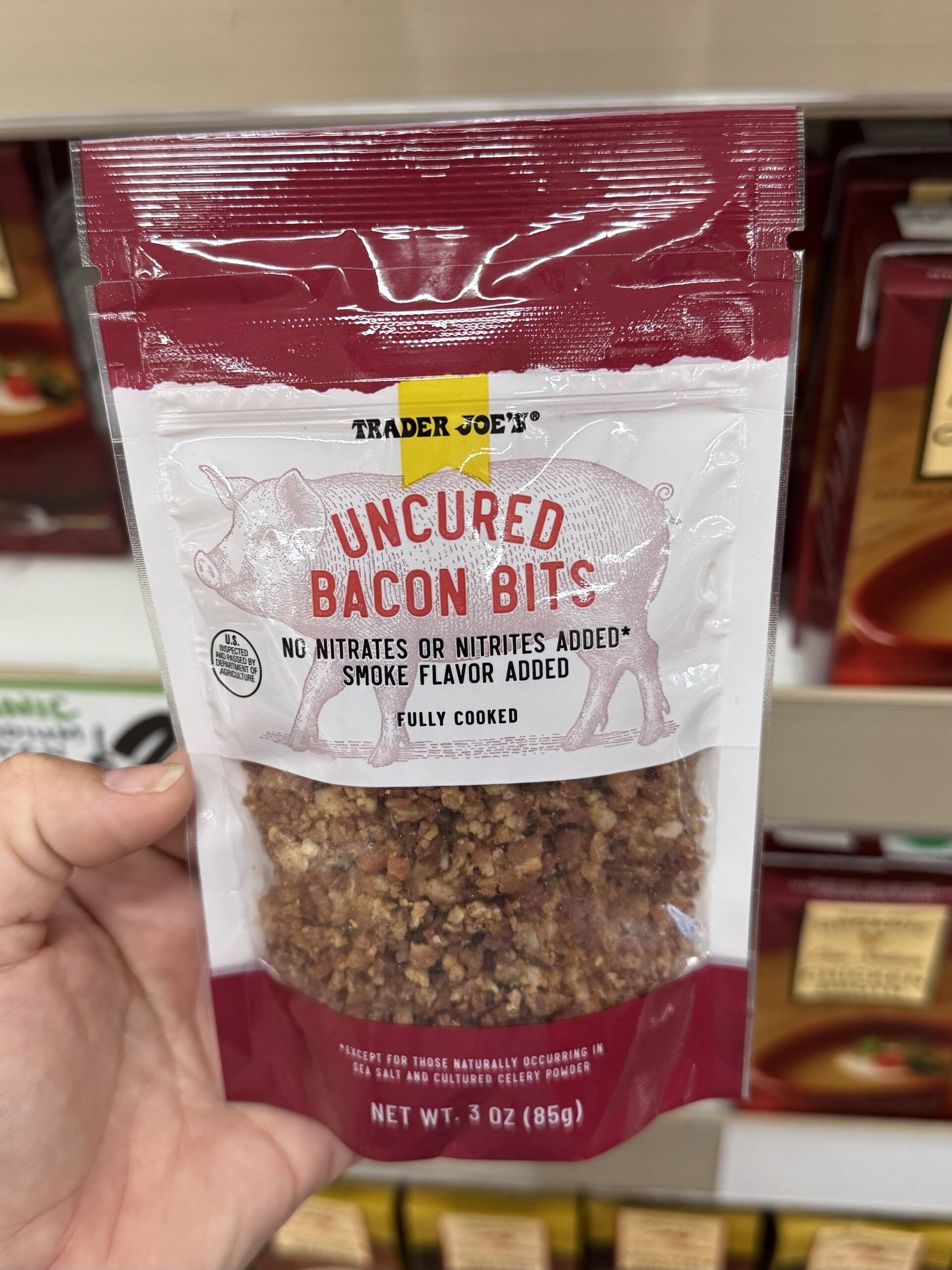 Uncured Bacon Bits - in store