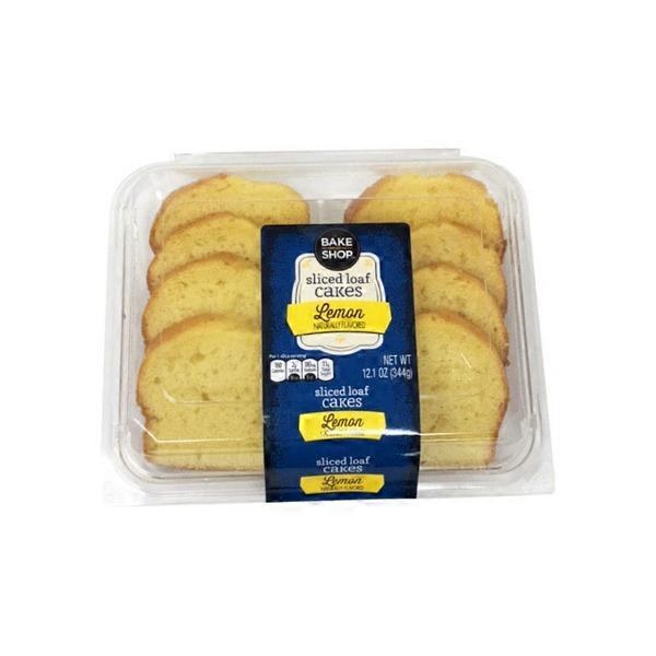 Bake Shop Lemon Sliced Loaf Cake