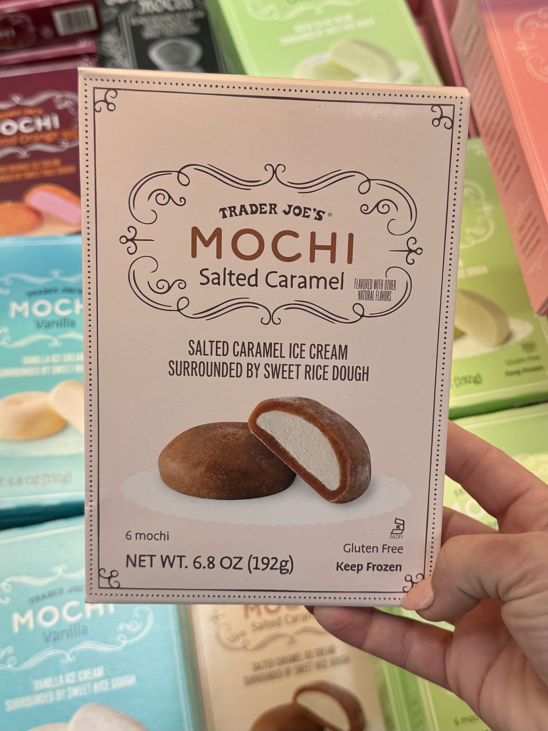 Trader Joe's Salted Caramel Mochi