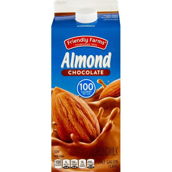 Friendly Farms Chocolate Almond Milk